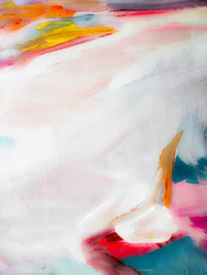 Levendige abstracte penseelstreken