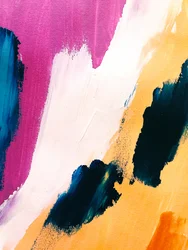 Levendige abstracte penseelstreken