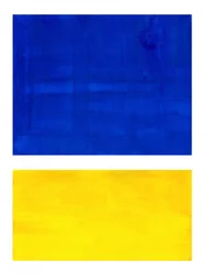 Levendig blauwgeel