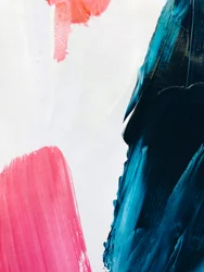 Levendige roze en blauwgroene strepen