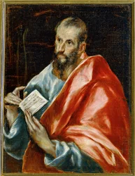 Sint Paulus (schilderij op doek)