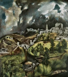 Uitzicht op Toledo