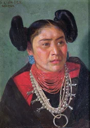 O-koon-sey (olieverf op houtpaneel)