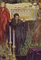 Illustratie voor Idylls Of The King van Alfred Lord Tennyson