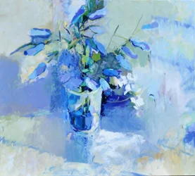 Rustig blauw boeket
