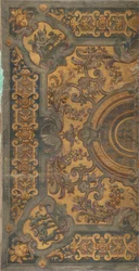 Plafond met putti in de hoeken