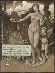 (Illustratie voor Rubáiyát van Omar Khayyám) In het begin