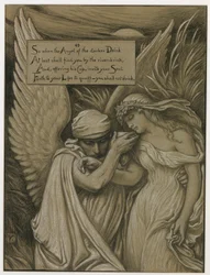 (Illustratie voor Rubáiyát van Omar Khayyám) De Beker des Doods
