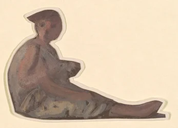 Studie voor Griekse meisjes die baden, c. 1872