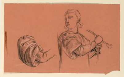 Studie voor "Huwelijksprocessie"