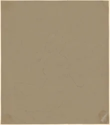 Studie van een vrouwelijk naakt, 1892