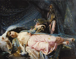 Prinses Zainab Nazli Khanum, 1875