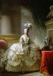 Aartshertogin Marie Antoinette (1755-1793), koningin van Frankrijk - Marie Louise Elisabeth Vigee-Lebrun (1755-1842)