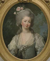 Portret van Ernestine-Frederique, prinses de Croy