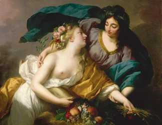 De vrede brengt de overvloed terug, 1780