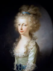Portret van Aartshertogin Maria Clementina van Oostenrijk