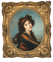 Portret van prinses Caroline de Liechtenstein