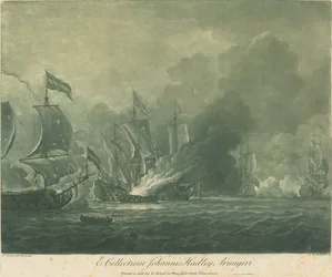 Scheepvaartscène uit de Collectie van John Hadley