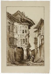 Rustieke Straatscène