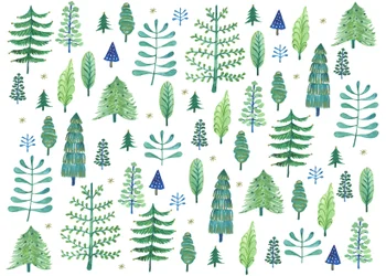 Betoverd bos, 2017 (aquarel)