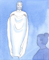 Christus troost en stelt ons gerust, zoals een moeder haar kinderen geruststelt wanneer ze bezorgd of overstuur zijn