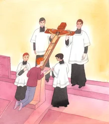 Christus wordt diep geraakt door elk teken van toewijding aan Hem in Zijn Lijden, dat Hij uit liefde voor ons allen heeft doorstaan