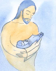 Christus toonde me dat ik in mijn huidige lijden als het ware in de armen van de Vader lig, teder gedragen.