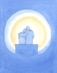 Christus zit naast ons in de 