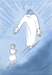 Moeilijke stappen: leren lopen, leren Christus volgen.