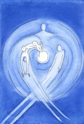 Van alle eeuwigheid komt de Zoon van God, die uit Maria is geboren, voort uit de witgloeiende liefde van het hart van de Vader, in de kracht van de Heilige Geest