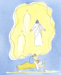 Gods geschenk aan de zieken is Jezus Christus Zelf, met de Vader en de Heilige Geest, Eén God - aan het werk in dit sacrament