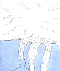 Gods liefde voor ons is als een enorme watermassa die nooit uitgeput kan raken, noch ooit zal ophouden te stromen