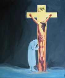Als ons lijden het moeilijk maakt om te bidden, kunnen we eenvoudig op het kruis leunen, dicht bij Christus, rustend in Hem, en geduldig onze moeilijkheden verdragen
