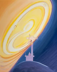 Als we één zijn met Christus in de Mis in de levende herdenking van het Offer van het Kruis, zijn we één met Christus in Zijn Eeuwige zelfgave in het innerlijke leven van de Heilige Drie-eenheid