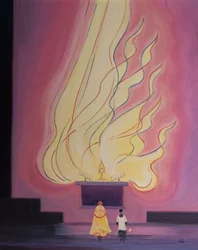 In ons heiligdom, in Christus, vooral bij de Expositie van het Heilig Sacrament, hebben we voor ons de volheid en de glorie van de Godheid, en worden genaden over ons uitgestort.