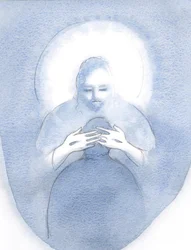 Eens, toen ik om hulp smeekte, daalde Christus neer naar mijn ziel en gaf me Zijn vrede