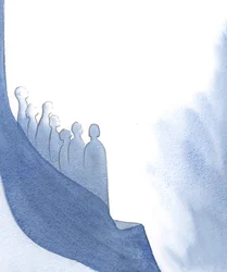 Hoe moediger een ziel groeit en zich uitstrekt naar God, hoe dichter bij de Vader zij allen brengt die in Haar hart zijn