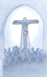 Het offer dat Christus van zichzelf aan de Vader brengt is eeuwig, voor de redding van allen die hun vertrouwen in Hem stellen