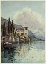 Gravedone, Lago di Como, Illustratie uit 