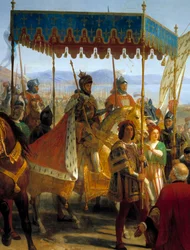 Intocht van Karel VIII in Napels