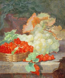 Rode bessen en druiven, 1864