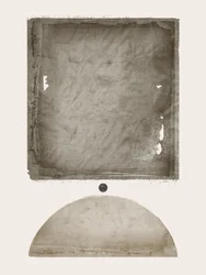 Verouderde sepia-afdrukken
