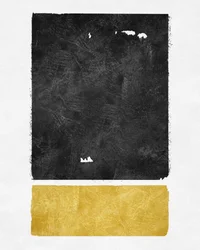 Zwart-gouden abstract