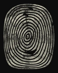 Concentrische grunge-ringen