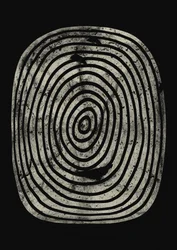 Verweerde concentrische ringen