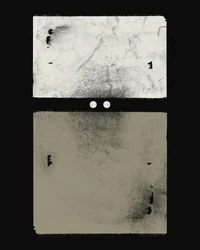 Verweerd, toon-op-toon abstract
