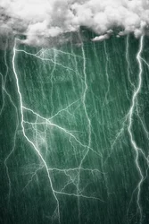 Dramatisch onweer