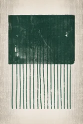 Forest Green Verticaal Abstract