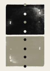 Geometrische zwart-grijze cirkels