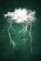 Groene bliksemstorm